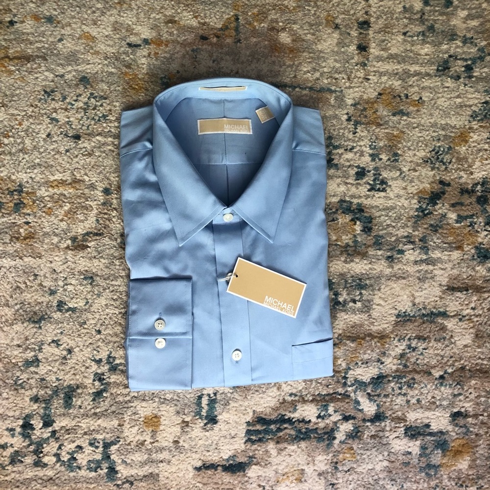 Brand new 17.5 32/33 Michael Kors dress shirt.